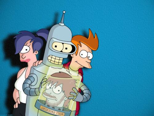 futurama 3backwards